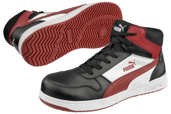Voorbeeld: FRONTCOURT BLK/WHT/RED MID Voorbeeld: FRONTCOURT BLK/WHT/RED MID