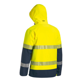 Voorbeeld: BISLEY HI VIS RIPSTOP BONDED softshell jas Voorbeeld: BISLEY HI VIS RIPSTOP BONDED softshell jas