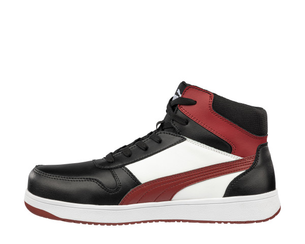 FRONTCOURT BLK/WHT/RED MID