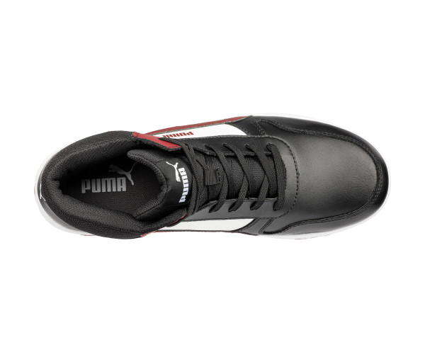 FRONTCOURT BLK/WHT/RED MID